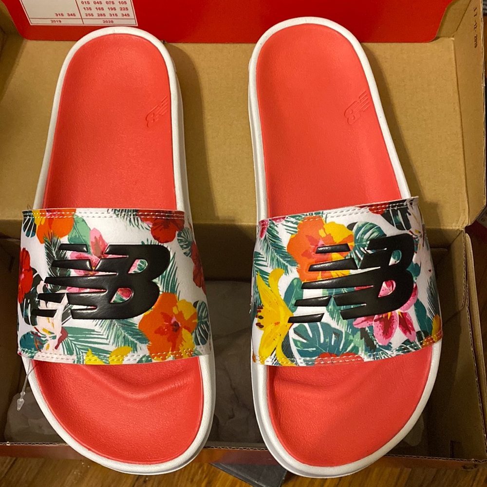 New Balance Slides.